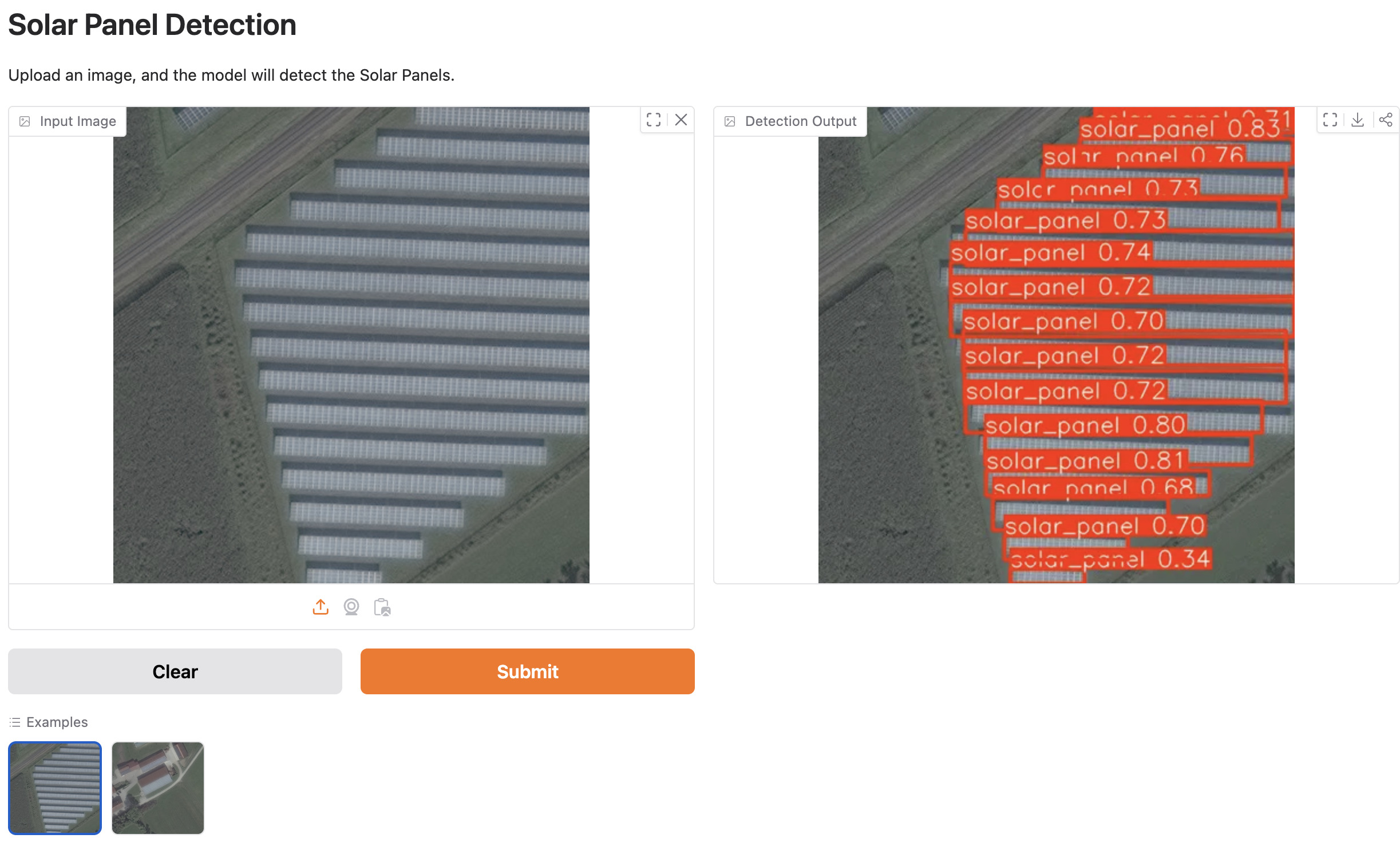 Solar Panel Detection Preview